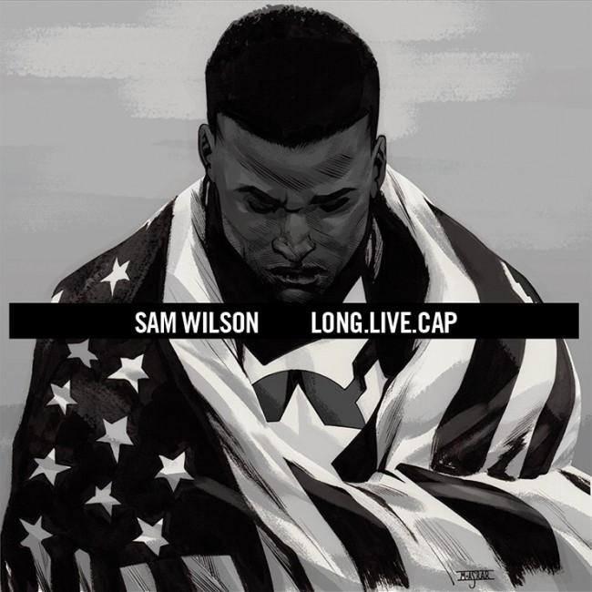 Marvel Comics "Hip-hop Variants" Captain America x A$AP Rocky's 'Long. Live. A$AP' by Mahmud Asrar