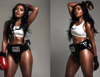Angela Simmons Shows “Feminine Side” of Boxing in New Photo Shoot